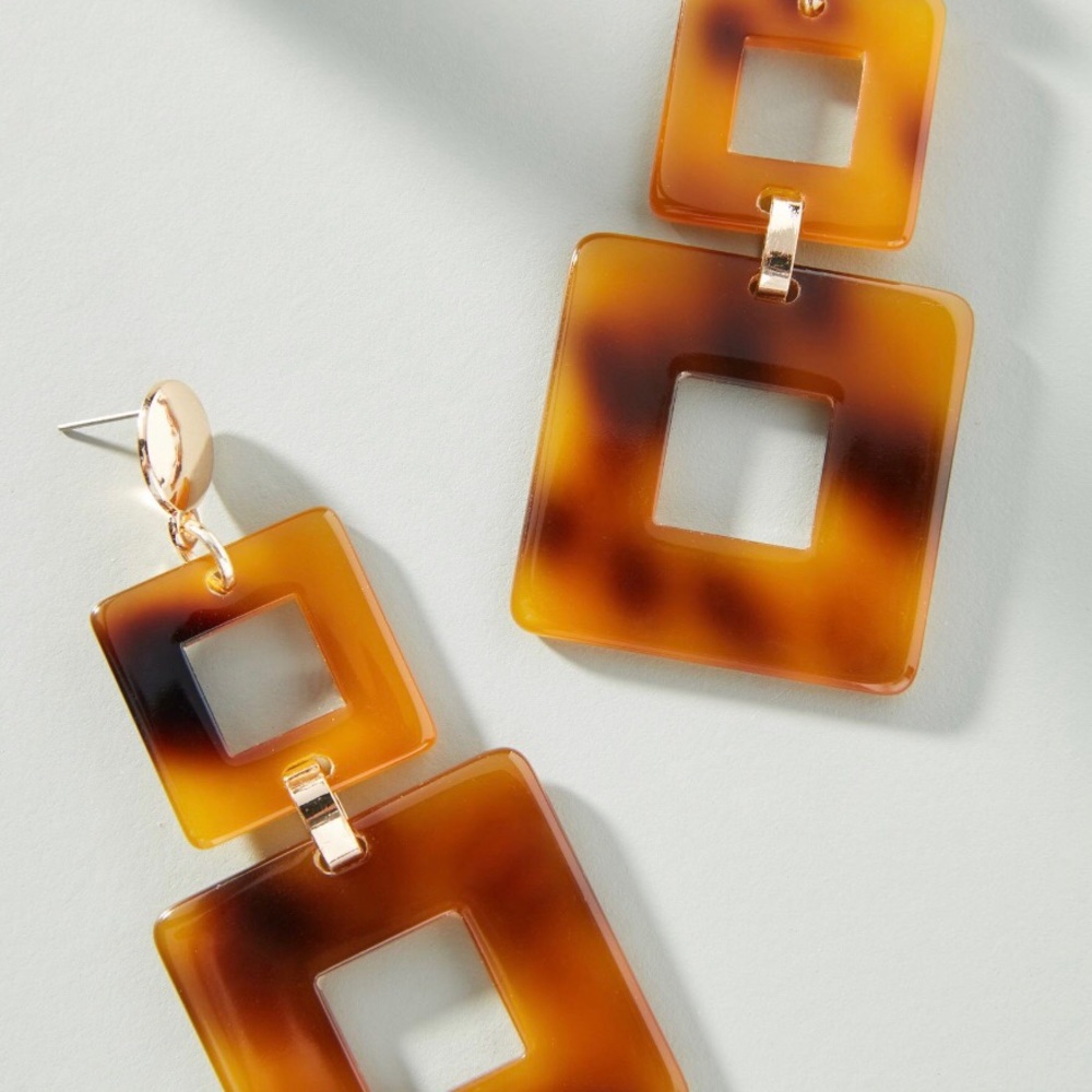 Anthropologie Toucan Drop Earrings